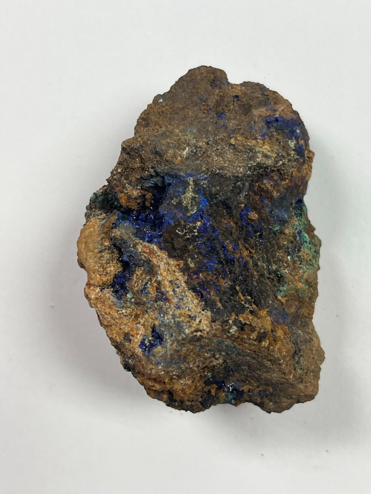 Azurite and malachite from Laurium, Greece