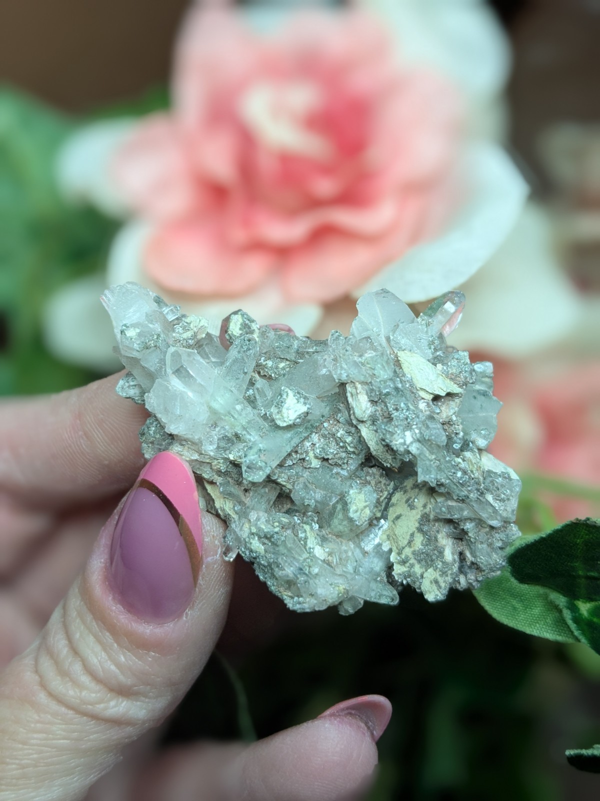 Colombian Quartz Cluster 2.15″