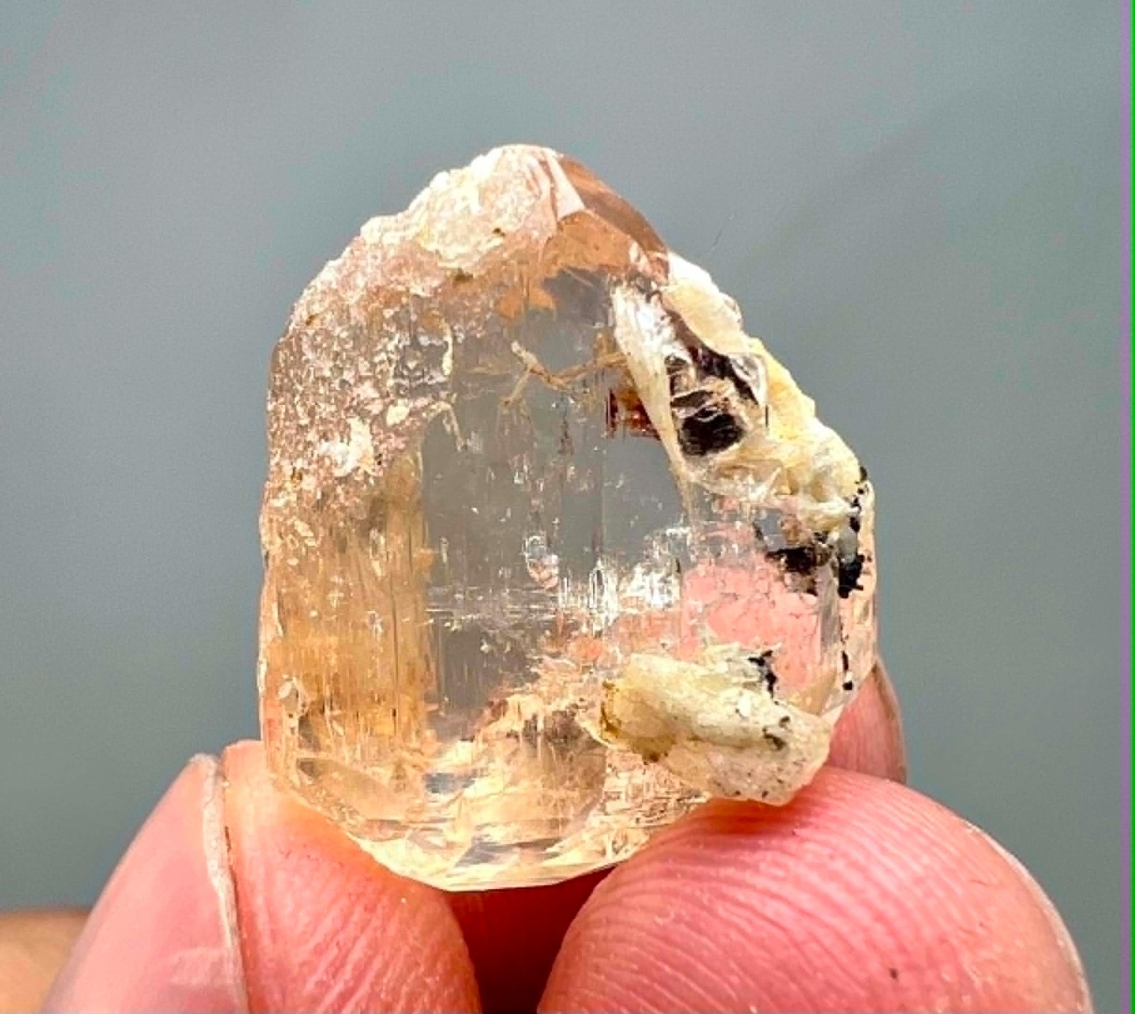 Natural Topaz Crystal 32ct From Skardu Pakistan Mineral Specimen