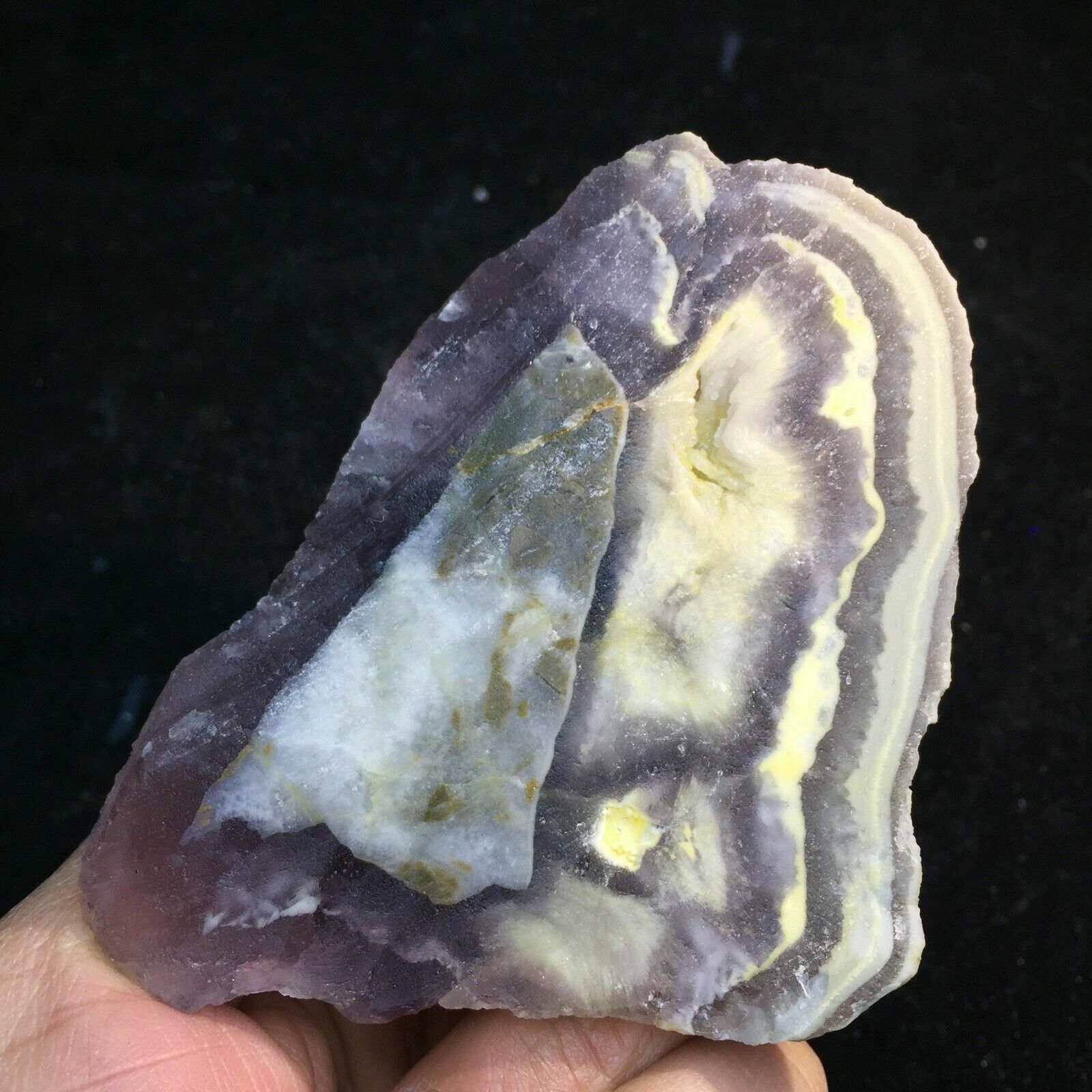 220g Natural Shiny Pyrite Based on the Purple Spherical Fluorite Crystal