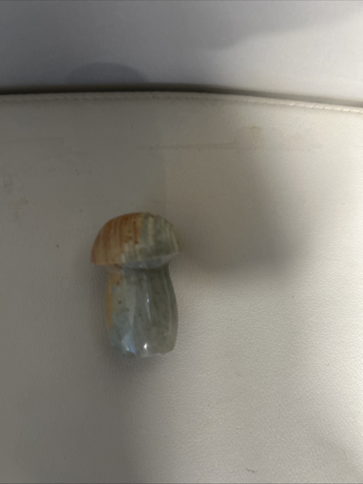Polychrome Jasper Crystal Mushroom Carving 2” Boho Hippie Healing