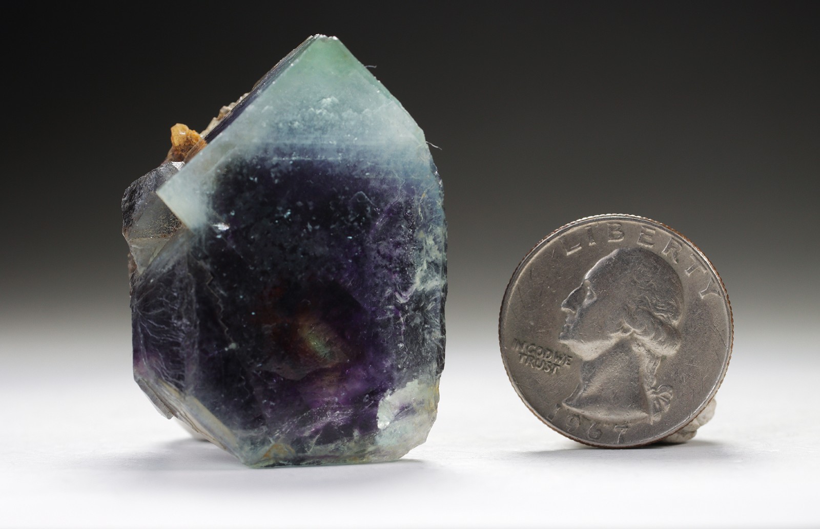RAREST! “ALIEN EYE” FLUORITE w/ PHANTOMS Yaogangxian Mine, China