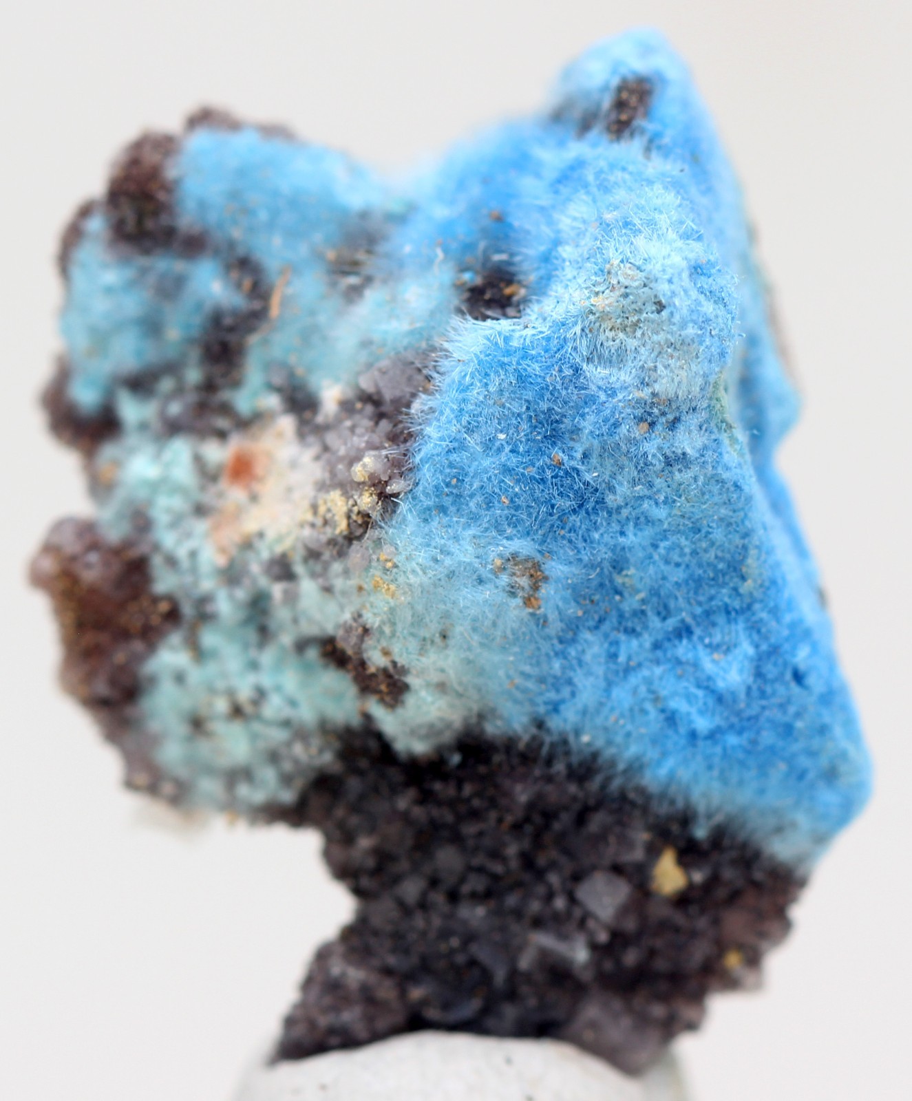 CYANOTRICHITE Crystal Spray Cluster Mineral Specimen GUIZHOU CHINA