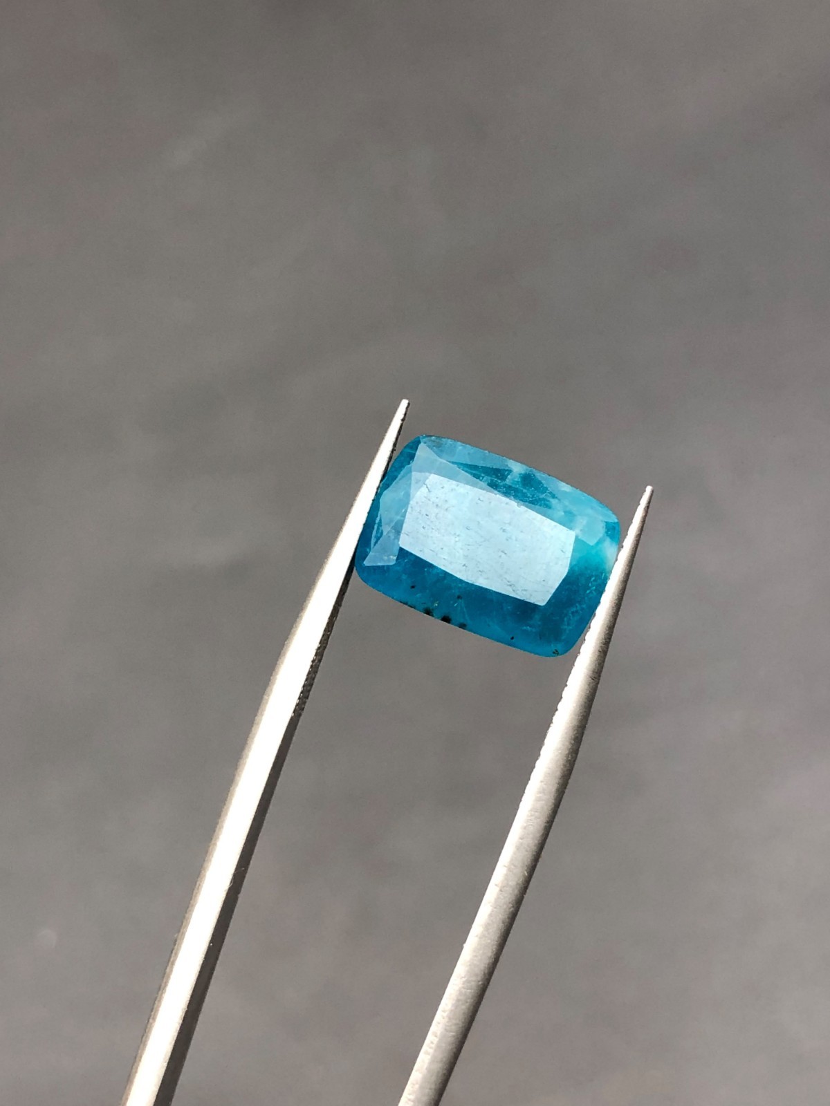 Natural Hayun Hackmanite 4.90 Ct Cushion Cut UV Fluorescent Loose Gemstone