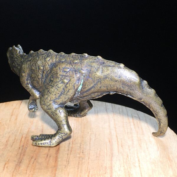 70g Ancient Chinese Handcrafted.Brass Exquisite.Perfect Dinosaur sculpture.gift