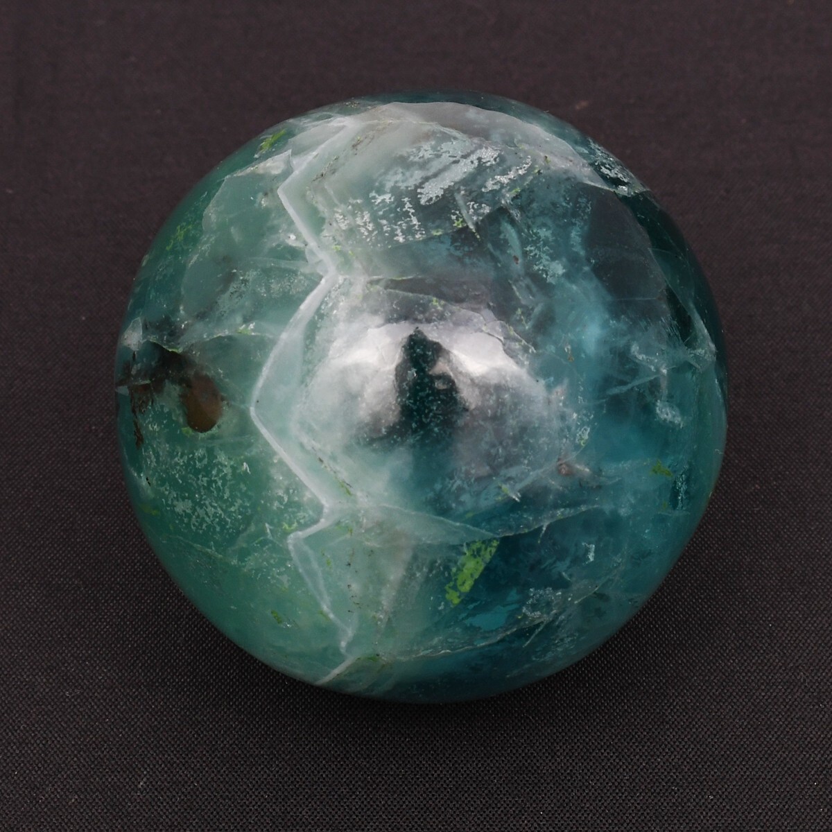 50mm+ Natural Apatite ball by hand .Crystal Healing crystal ball Crystal Deco.