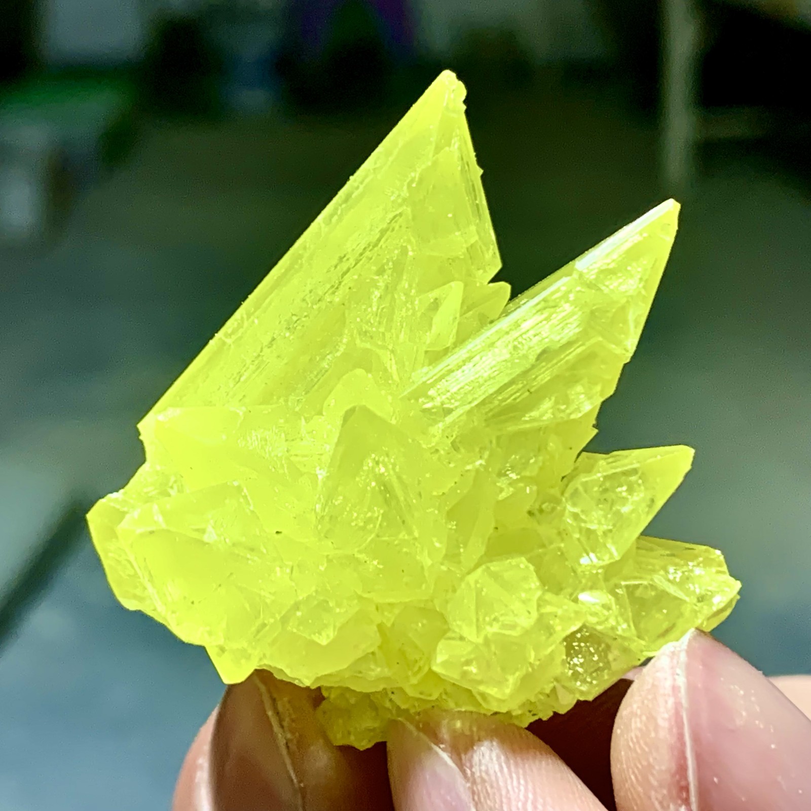 16G Mineral * * Large scale natural sulfur matrix in Sicily