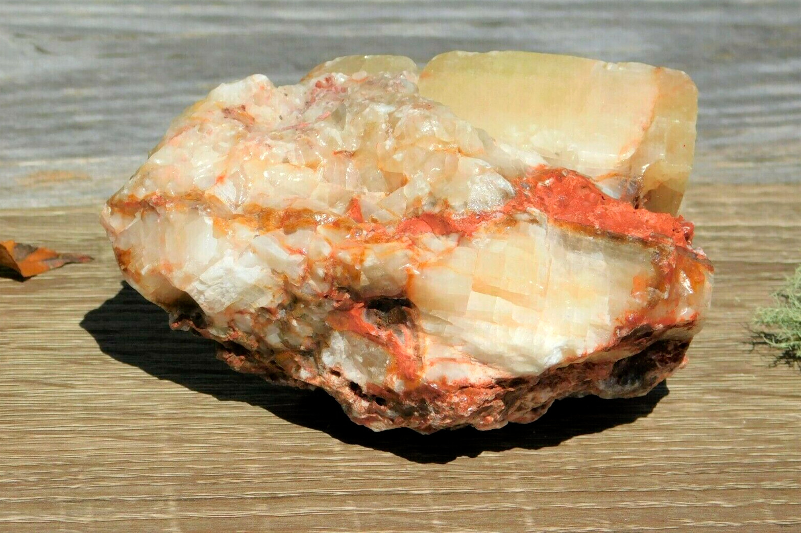 Calcite Natural Tri Color 466g Crystal Energy Healing Meditation Display