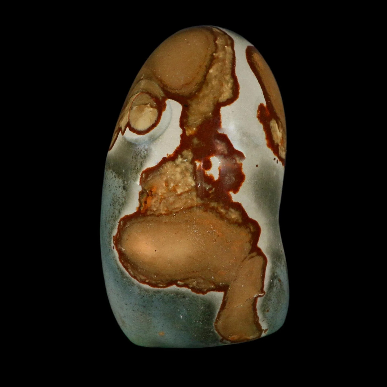 5.3″ Polychrome Jasper Natural Polished Mineral Madagascar Self Standing