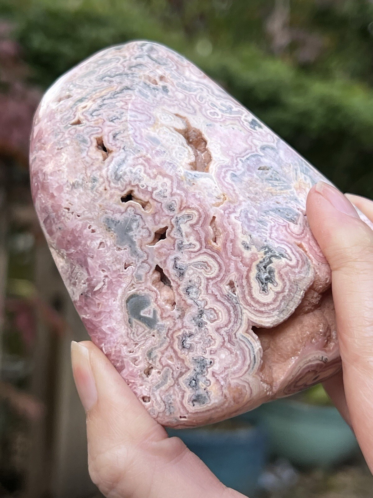 Rhodochrosite Large Crystal Freeform AAA+ : Love / Compassion Argentina 425g 32