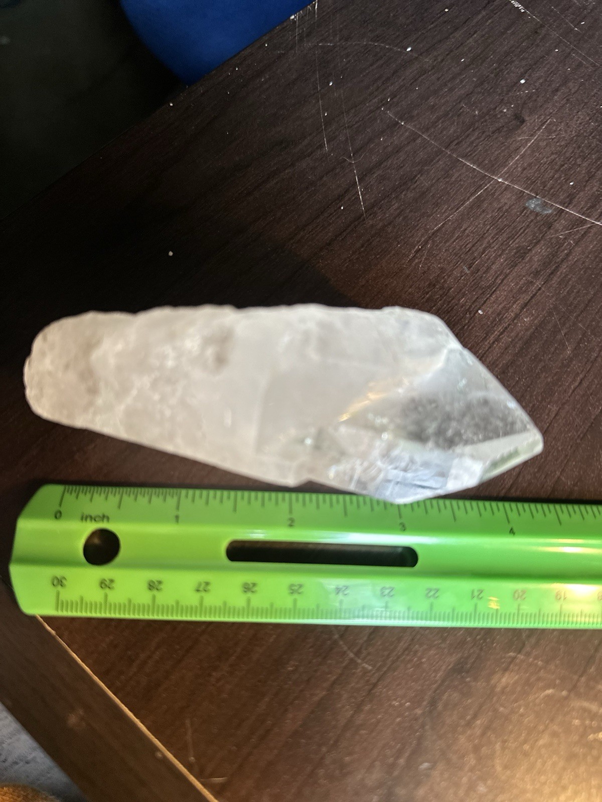 Clear/White Quartz Natural Point Crystal Specimen Rough Mineral