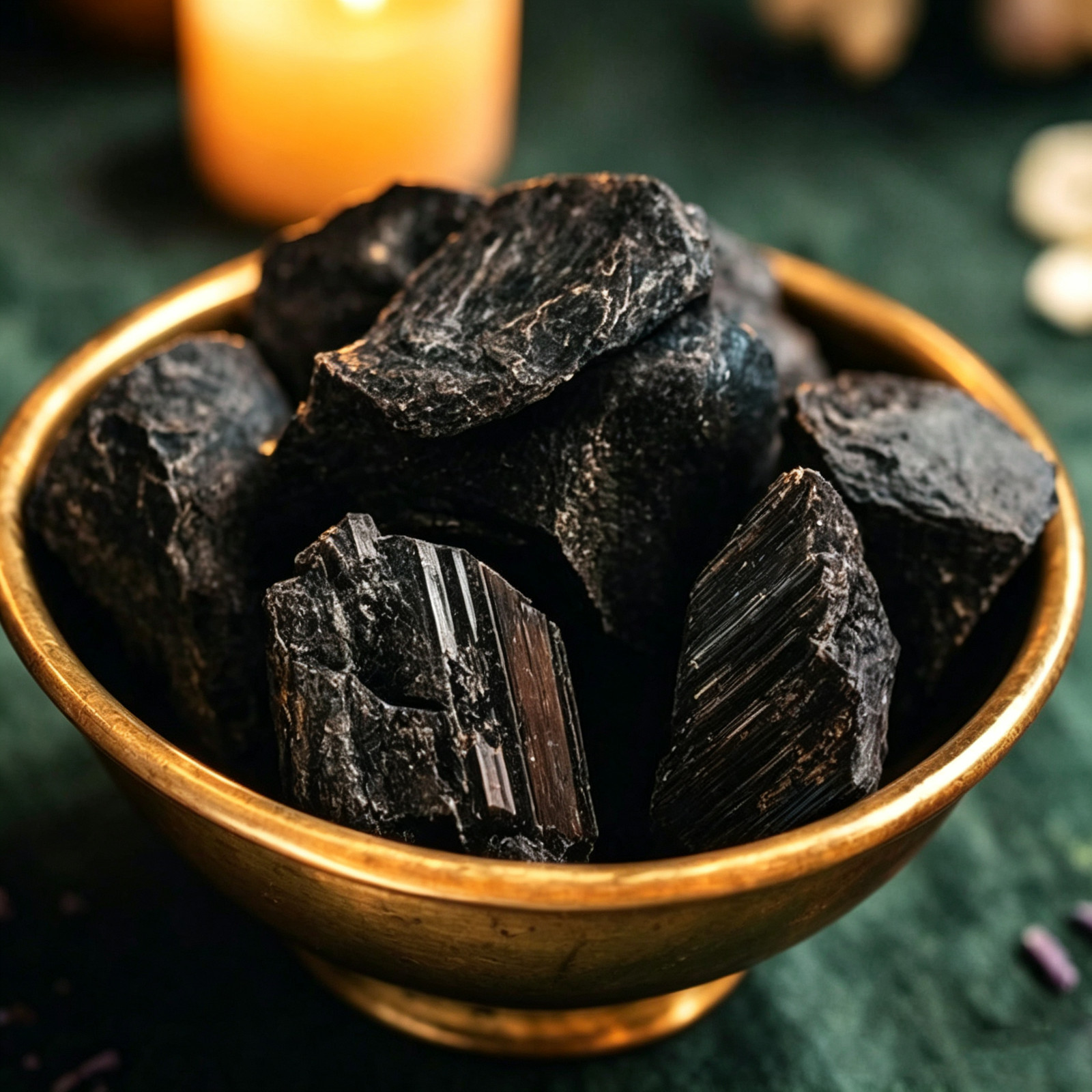 2PC Raw Natural Black Tourmaline Rough Stone Root Chakra Crystal Specimen