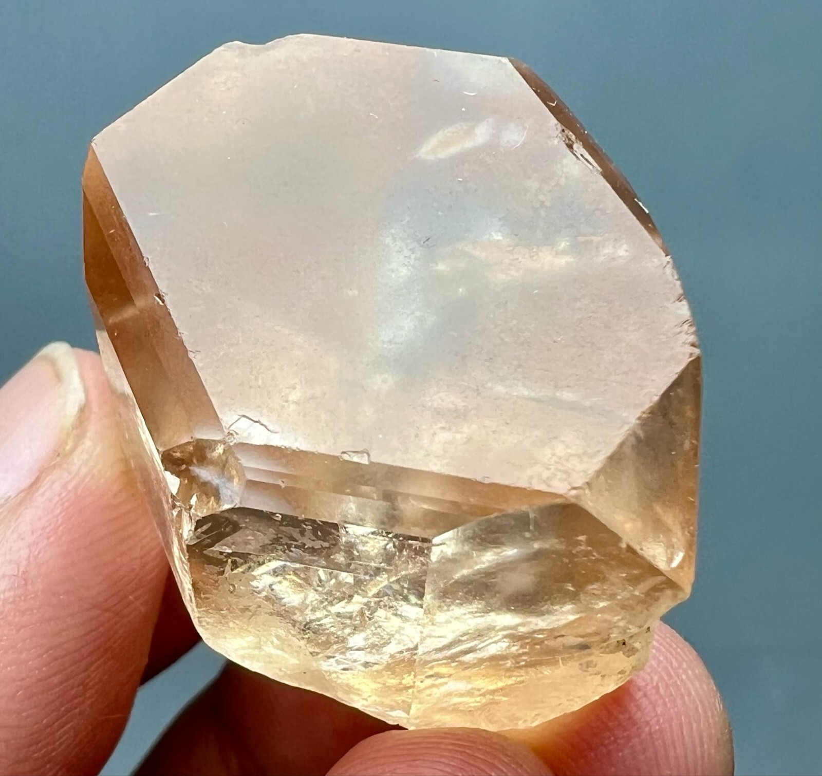 215 Carat Natural !!! Eye Clean Top Honey Color Topaz Huge Crystal @PAK