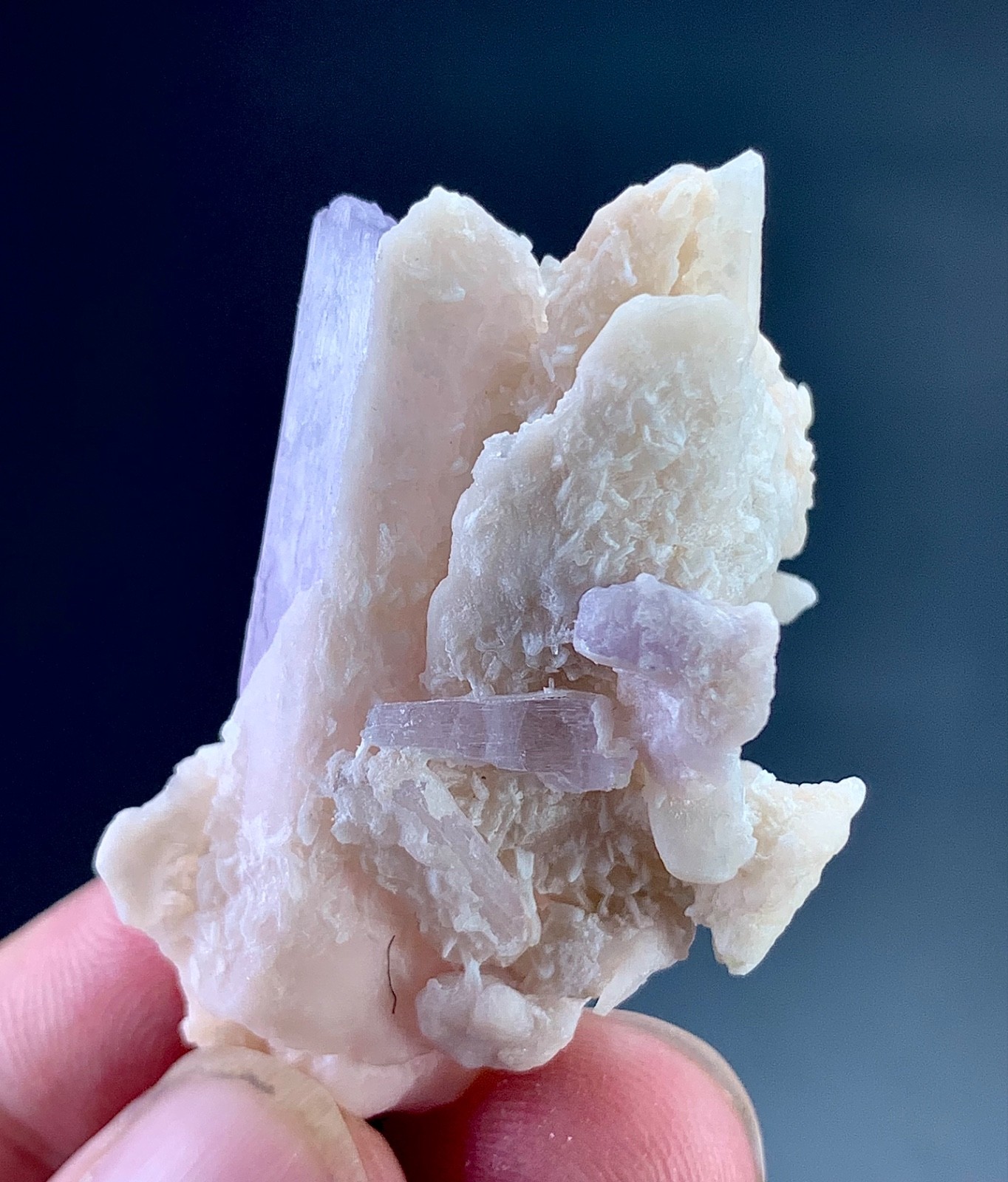 Pink Kunzite Crystal With Specimen From Afghanistan 72 Carat