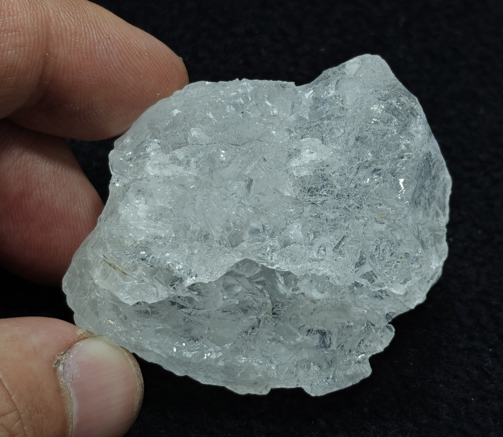 Natural Pollucite 76 grams Etched Formation