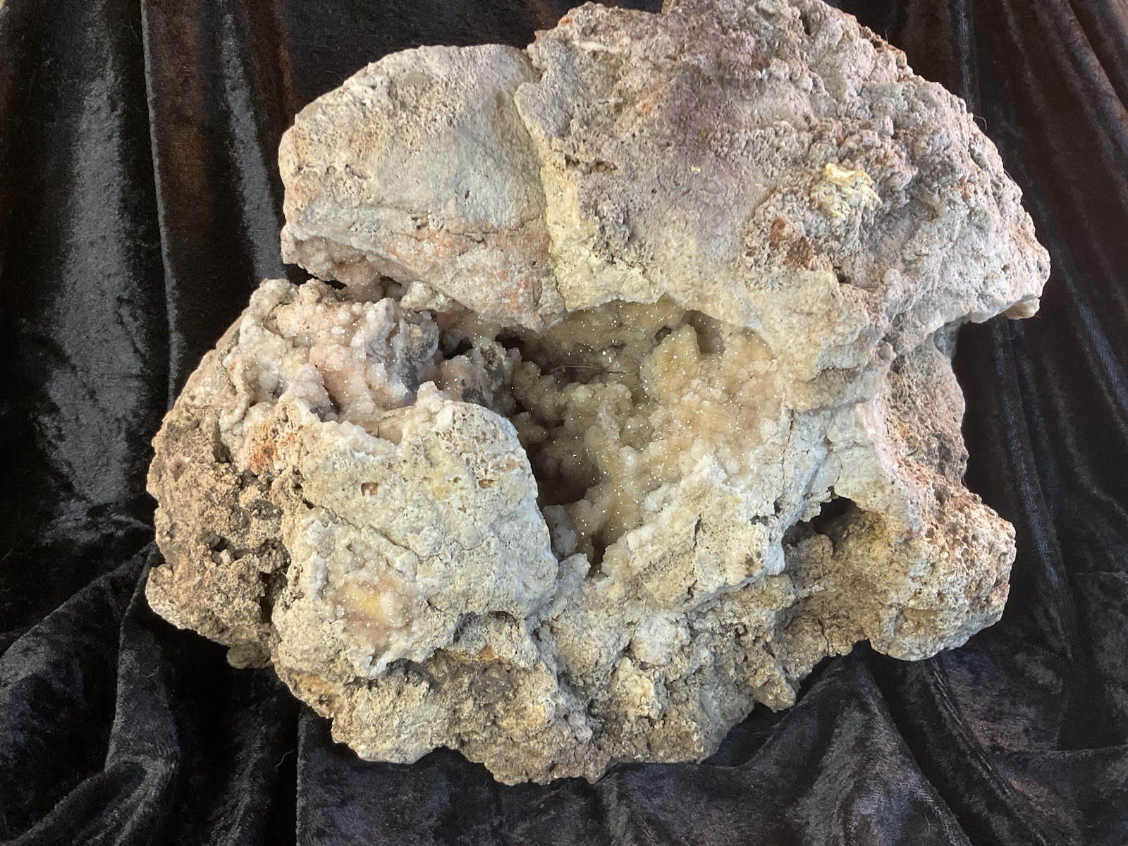 Missouri Druzy Quartz Crystals Natural Fossilized Coral Stone Natural Organic