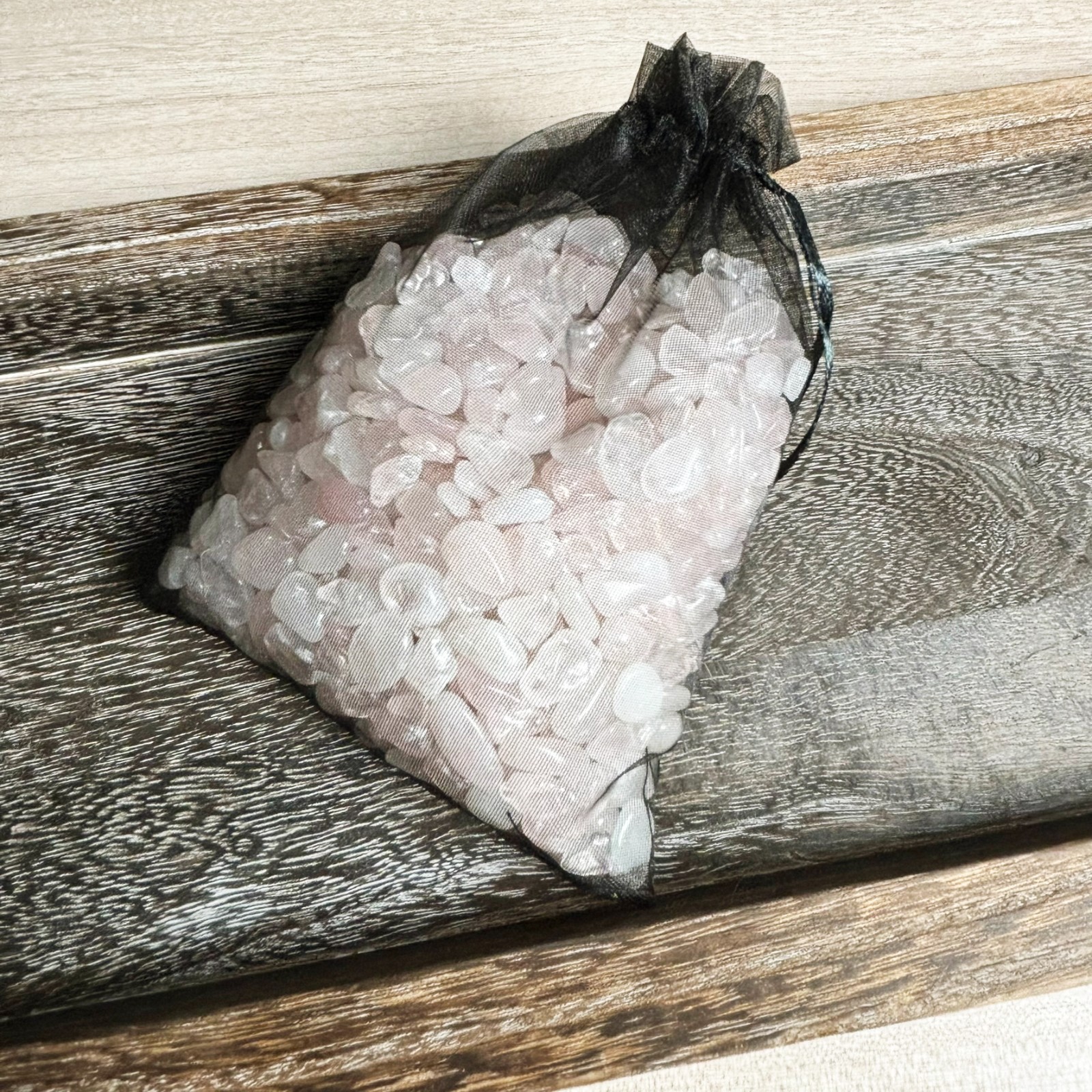 Rose Quartz Chips 1 lb Bulk Natural Crystal Stone Jewelry Making Craft Supply