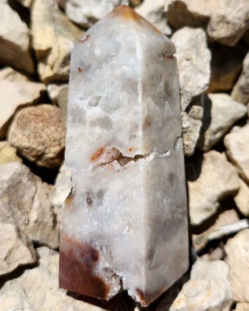 Sphalerite Tower Crystal Chakra Point Gemstone Mineral Reiki
