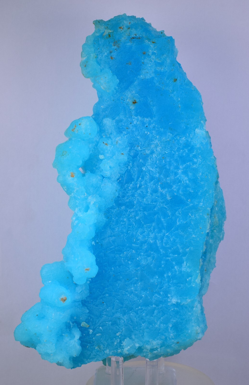 20cms NATURAL SKY BLUE AMMINEITE LECONTITE CHILE CRYSTALS MINERAL UB248