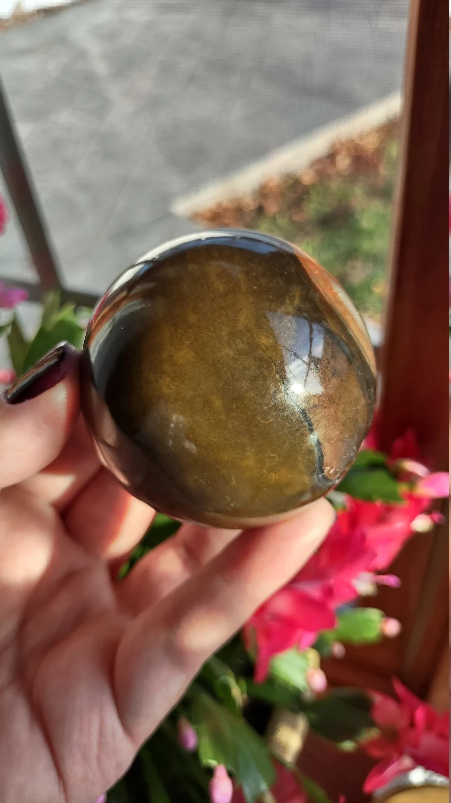 Fancy Jasper Sphere, The Supreme Nurturer Stone, Jasper Gemstone Crystal Heart