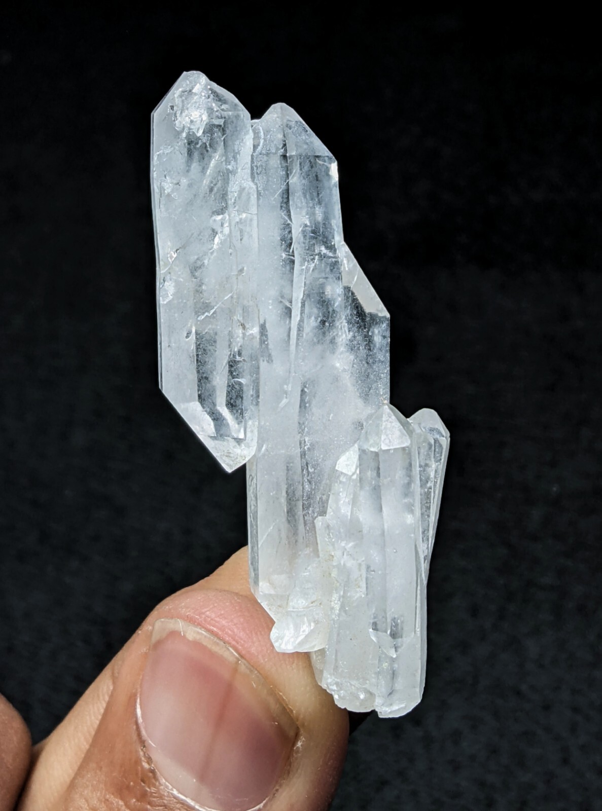 Quartz Clusters With Nice Termination ( 9 Pcs Lot)From Balochistan Pakistan