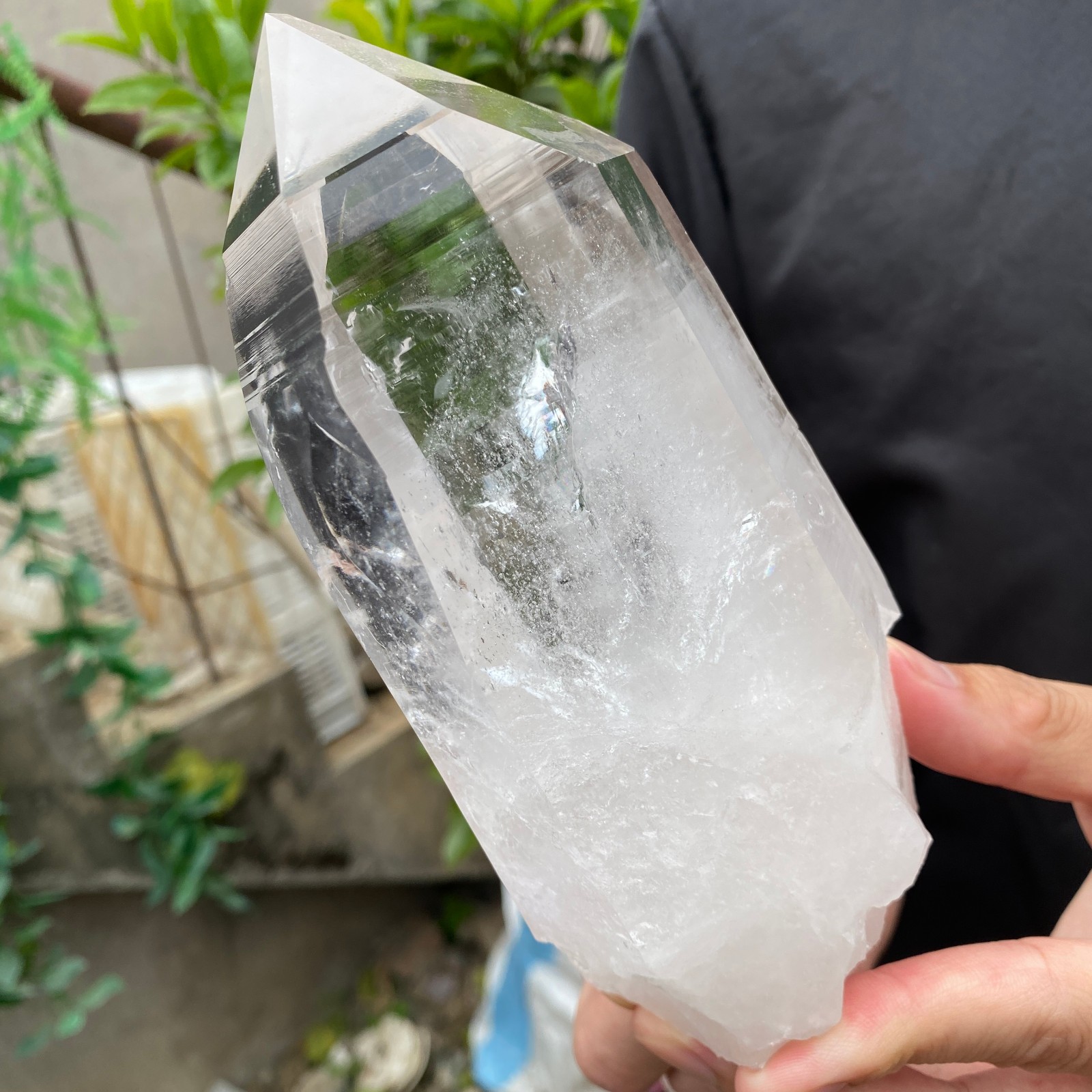 2.3lb Raw Natural Clear White Quartz Crystal Rough Healing Specimen