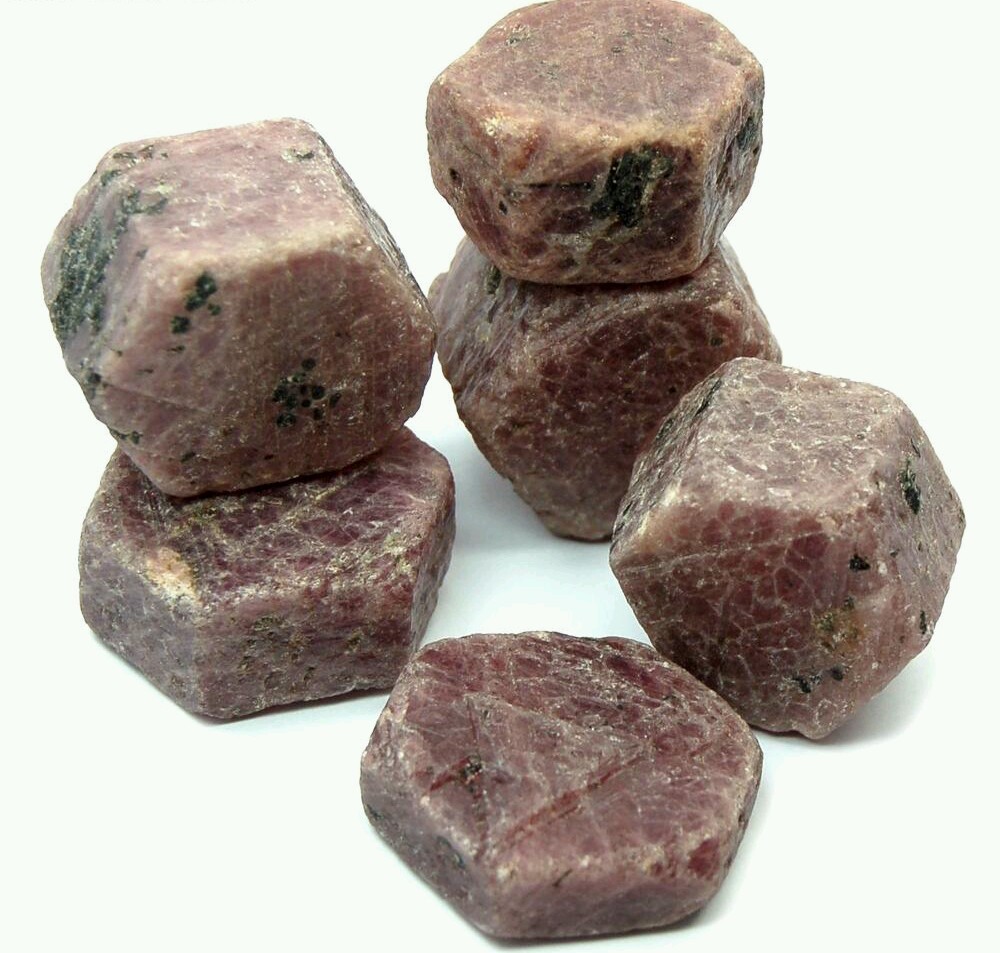 Rough Ruby Sapphire 1/2 lb Lots Natural Corundum Crystals