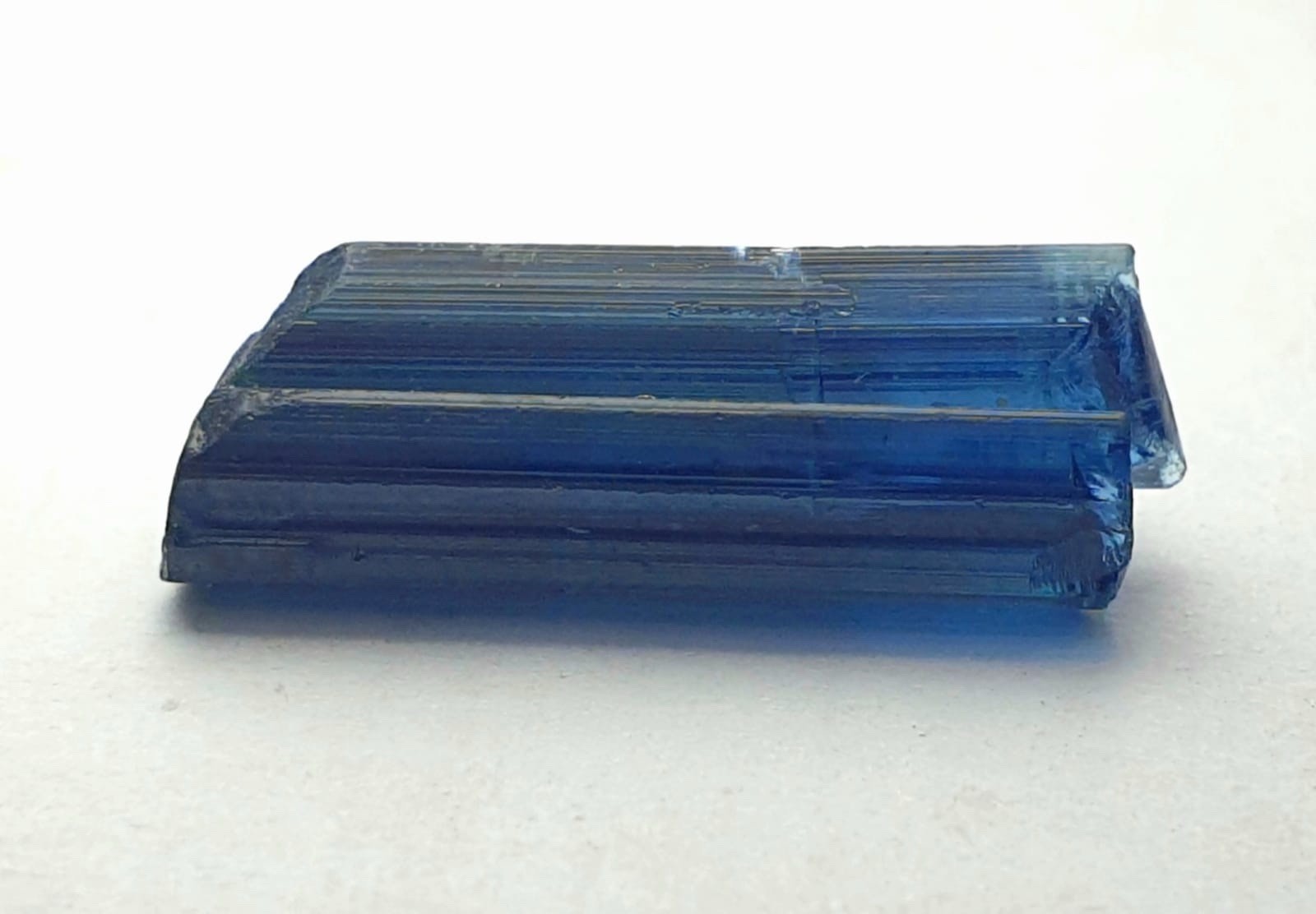 Dark Blue Indicolite Black Table unterminated Tourmaline Crystal From Afg