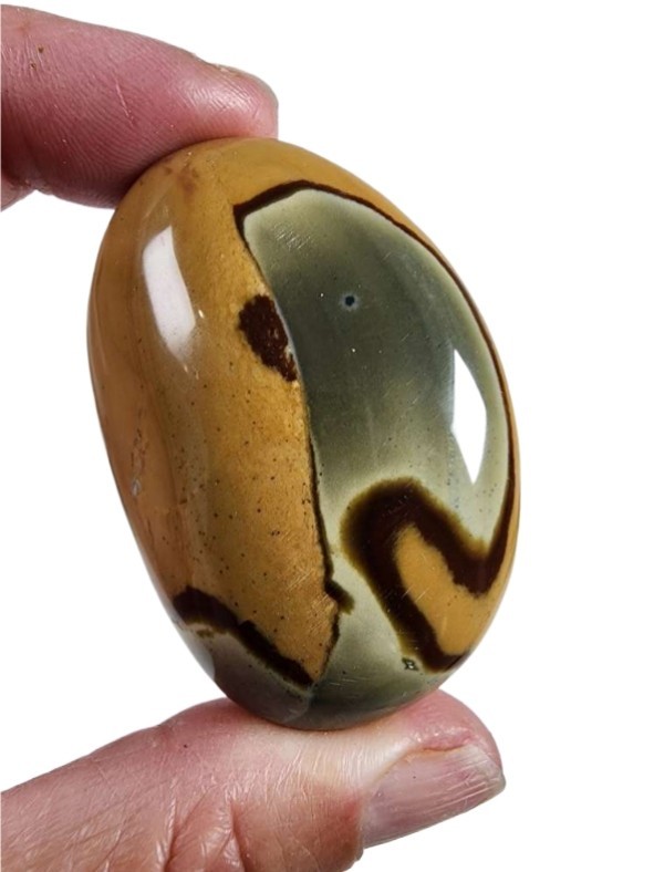 Polychrome Jasper Polished Pebble Madagascar 54.3 grams