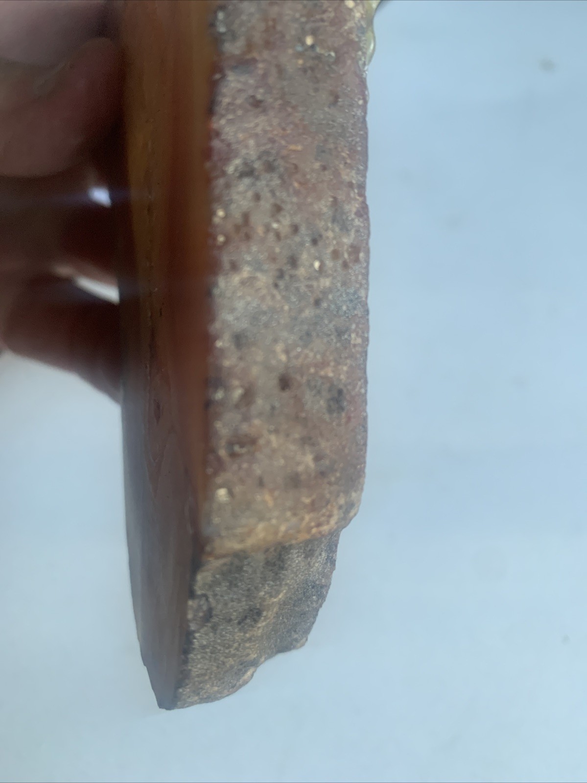 Natural agate slice quartz crystal mineral specimen Stone uruguay desk Weight