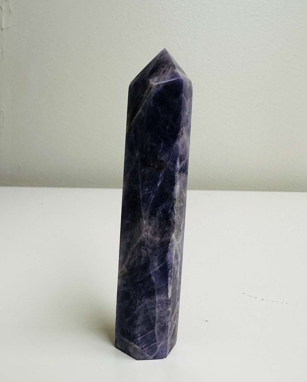 Amethyst Obelisk, Amethyst Tower, Amethyst Crystal Point, Reiki Tool