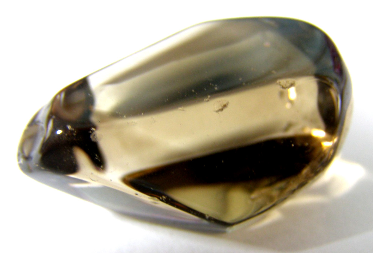 LOVELY NATURAL SMOKEY QUARTZ TUMBLED POINT – 2.5 x 1.7 cms 8.87 gms #8