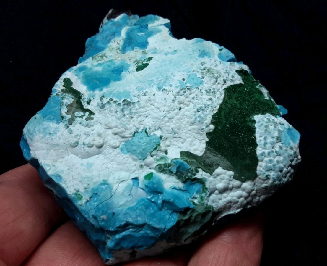 3.25″ CHRYSOCOLLA from Katanga, Democratic Republic of the Congo