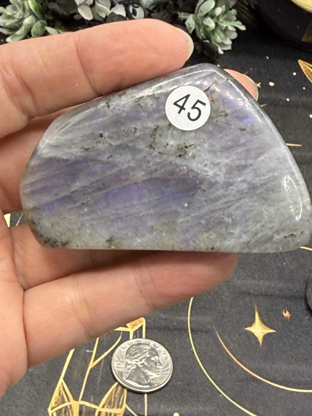 Natural Labradorite Sunset & Purple flash Free Forms Free shipping