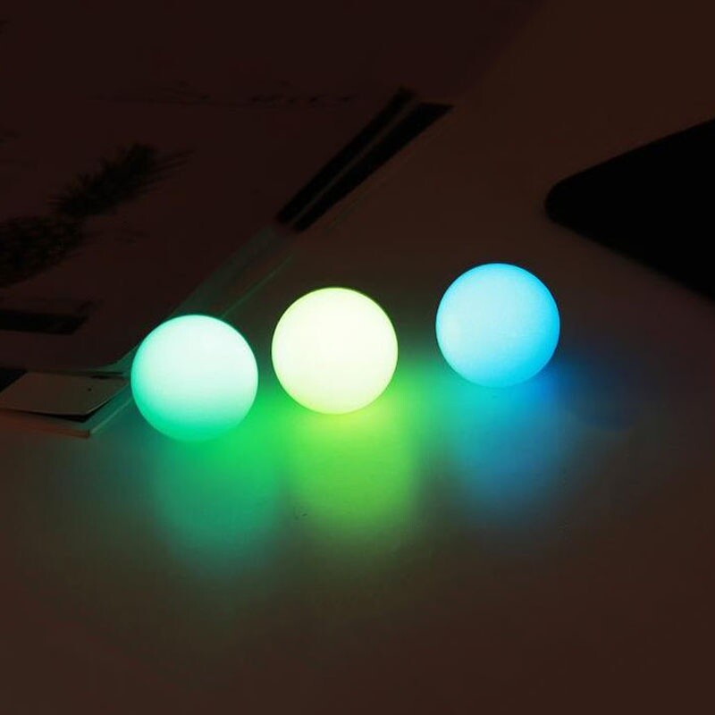 1pc Luminous Stone Green/Blue Glow In The Dark Crystal Sphere Ball 20-70mm