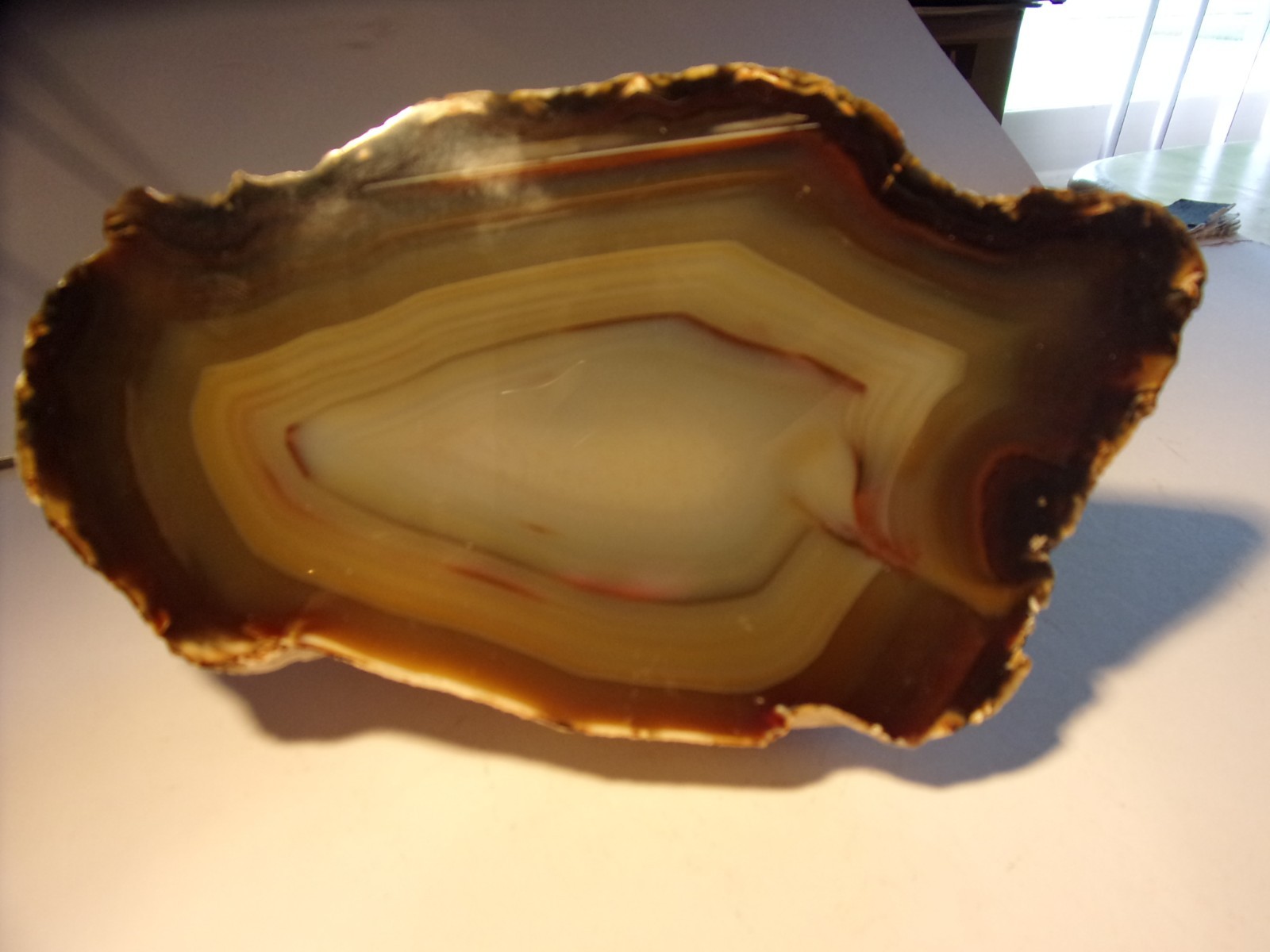Beautifully Cut & Polished Multi Color Geode Stone – $10 s/h