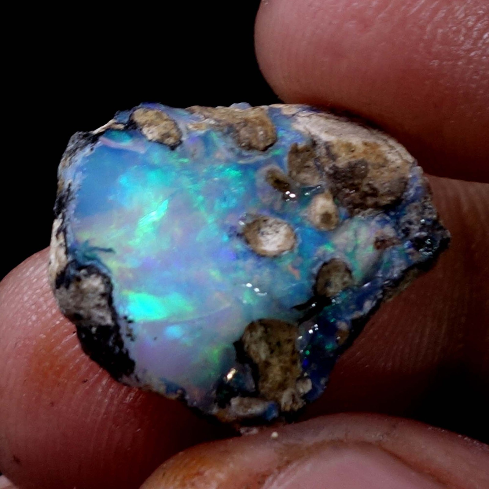 Opal Rough 09.70 Cts Natural Ethiopian Welo Opal Raw Fire Opal Jewelry RDO120