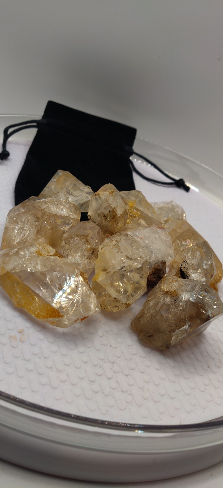 NY Herkimer Diamond *PREMIUM!* 1LB pieces/chunks- Rough, but all big and clear!