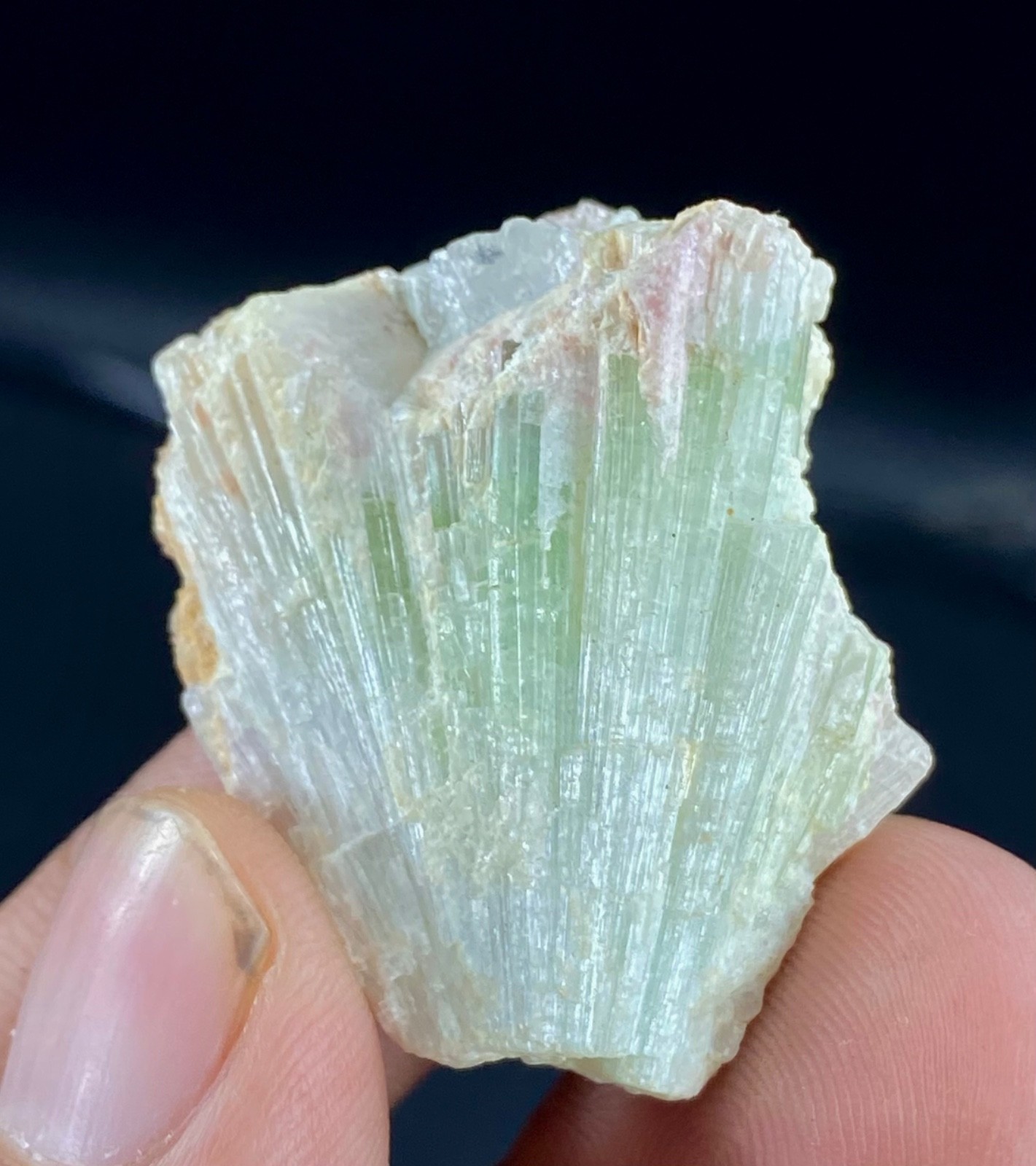 18 Gram Natural Beautiful Green Tourmaline Specimen from Afghanistan