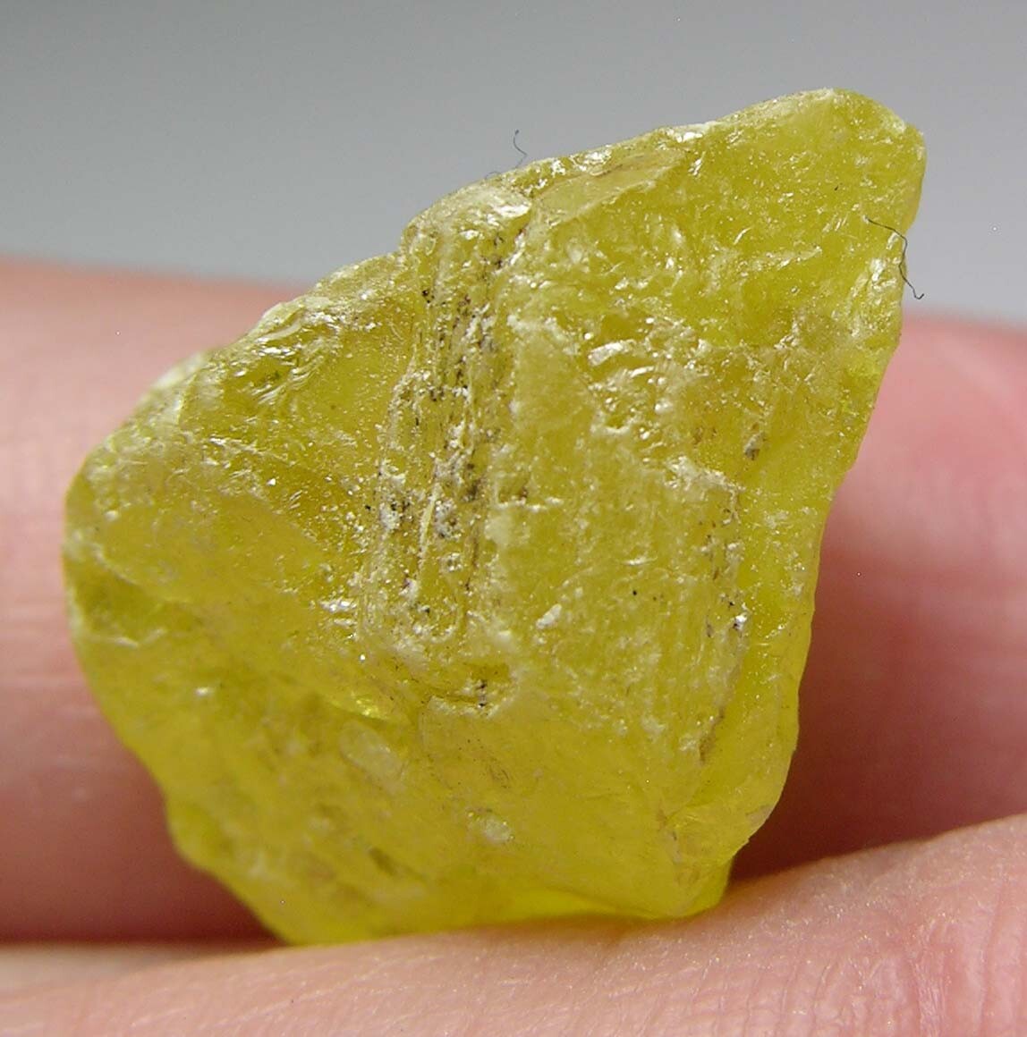 #6 Maybee Michigan 10.50ct USA Natural Sulfur Sulphur Crystal Specimen 14.00mm