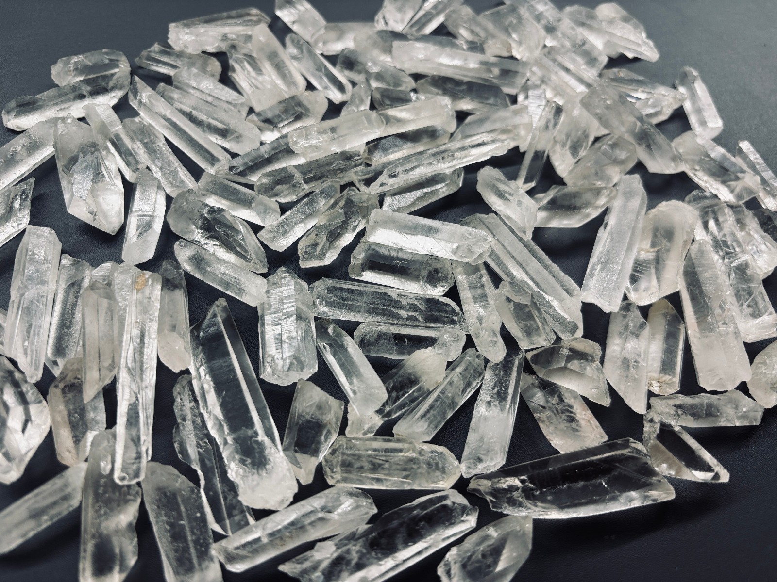1/2 Lb Natural Quartz Crystal Shards Collection Points Broken Wands