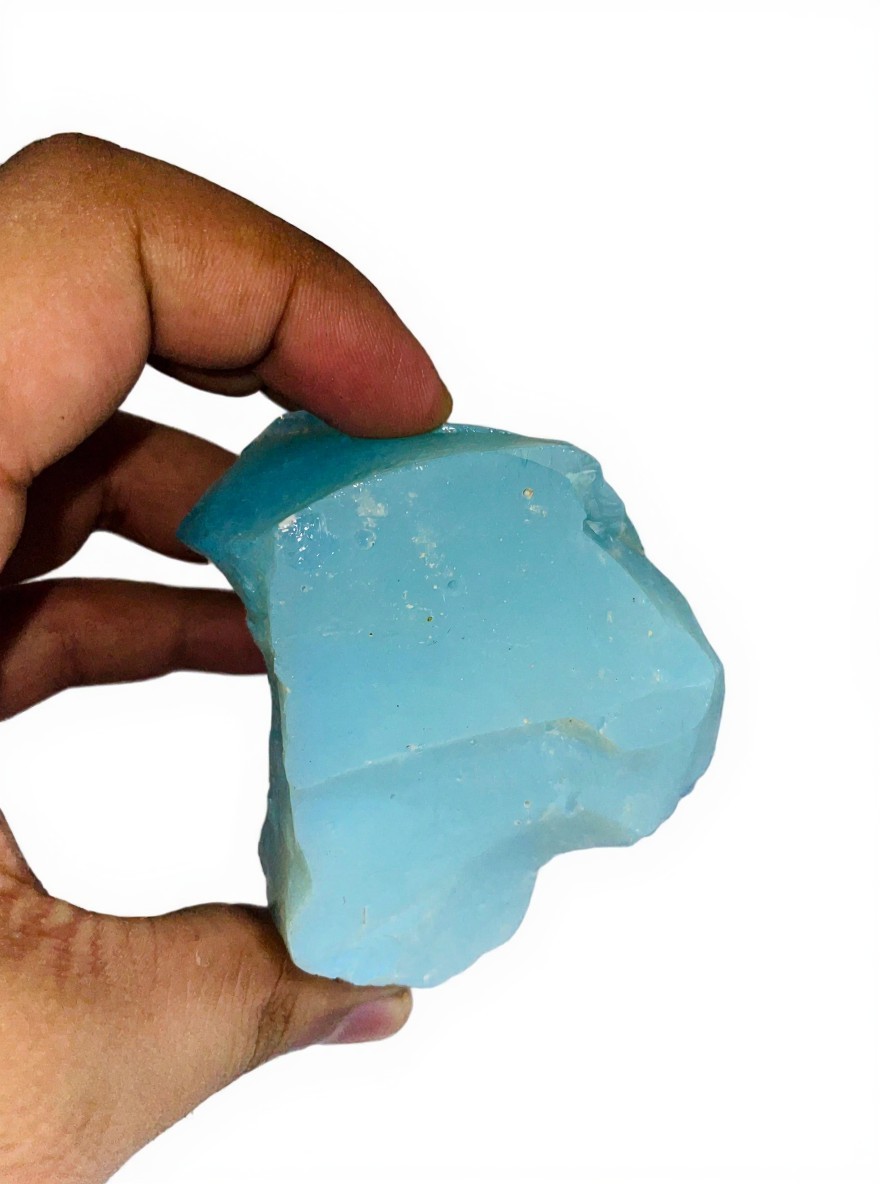Natural Raw Blue Opal 800-900CT-Rough Gemstone for Lapidary Artists & Collectors