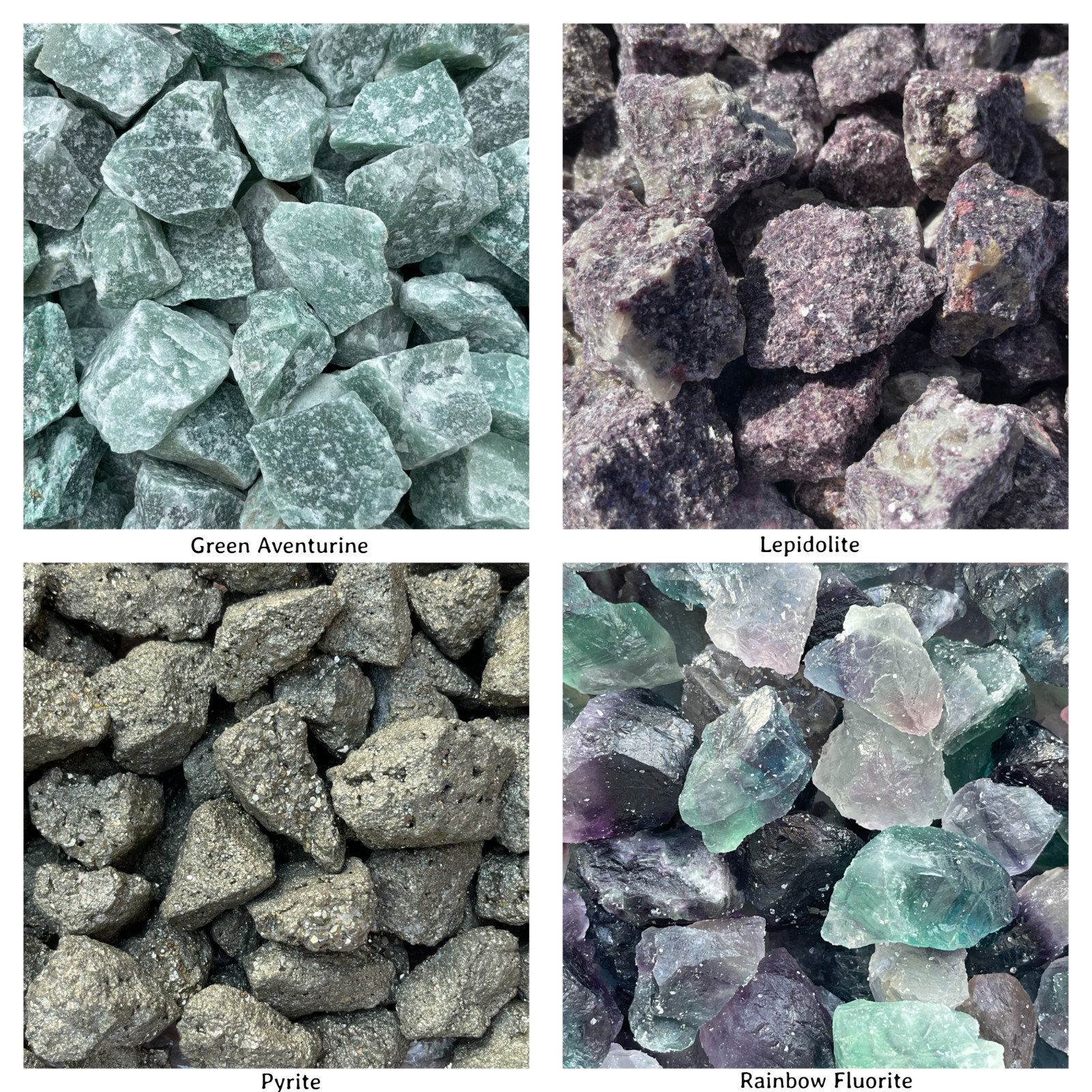 Wholesale Raw Crystal Stones, Natural Rough Stones, More Than 40+ Type to choose