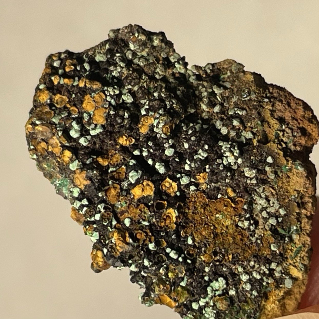 Arurite & Malachite Crystals W/ Copper Bisbee ARIZONA USA