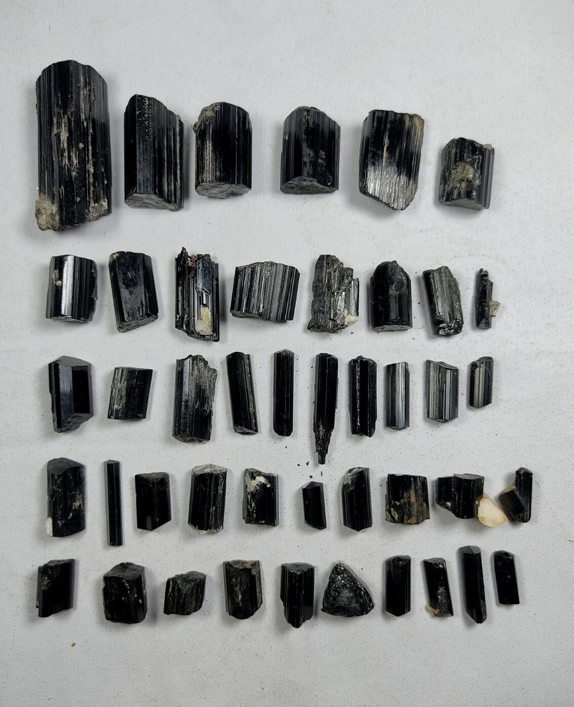 220grams Of Tourmaline Crystals Lot From Skardu, GB, Pakistan.