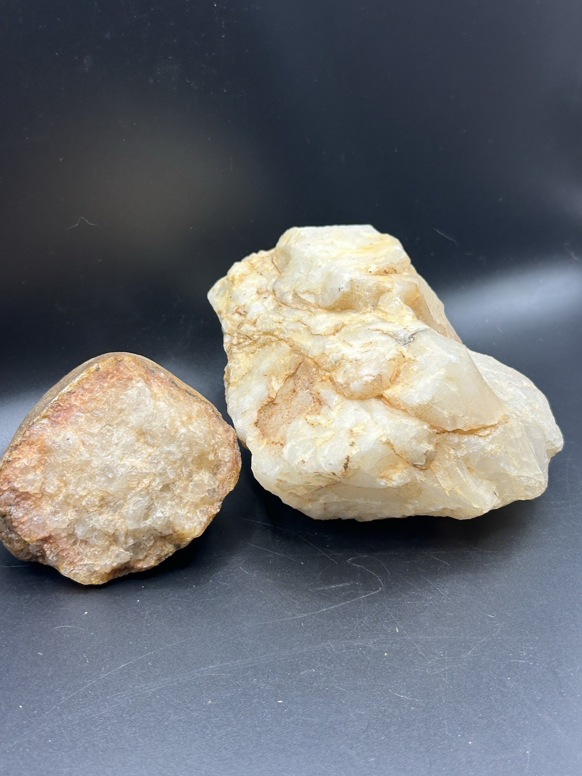 Raw Milky Quartz Rock 4 Inch 2 Lb Stone Crystal Healing W Bonus Stone A13