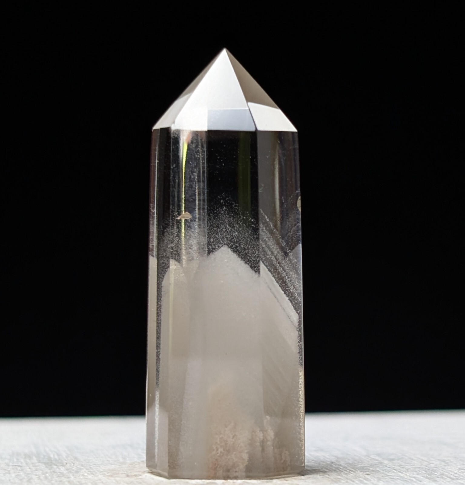 Clear Quartz Tower Phantom Mountain White Garden Crystal Gemstone Point Chakra