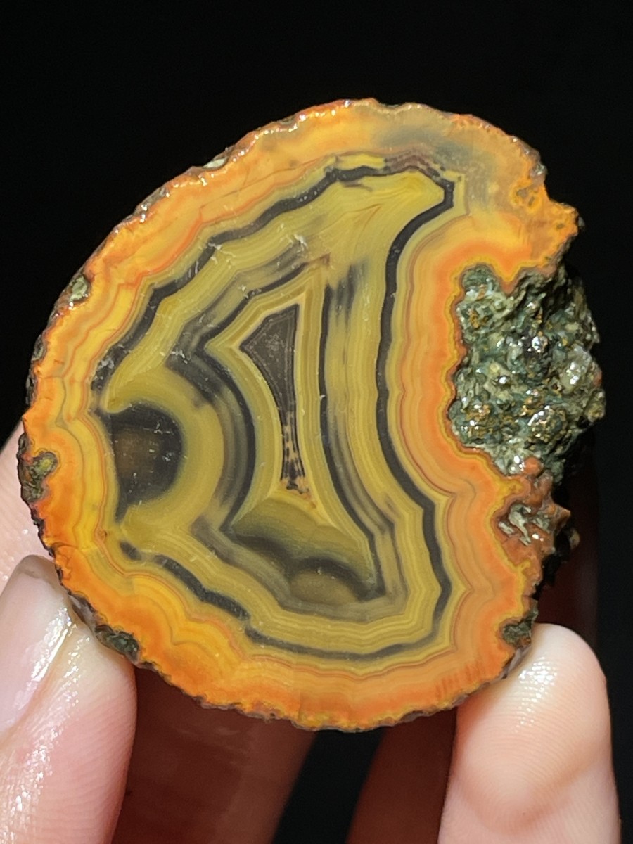 1pair Chinese natural Warring States Red agate crystal hole crystal 79g A8