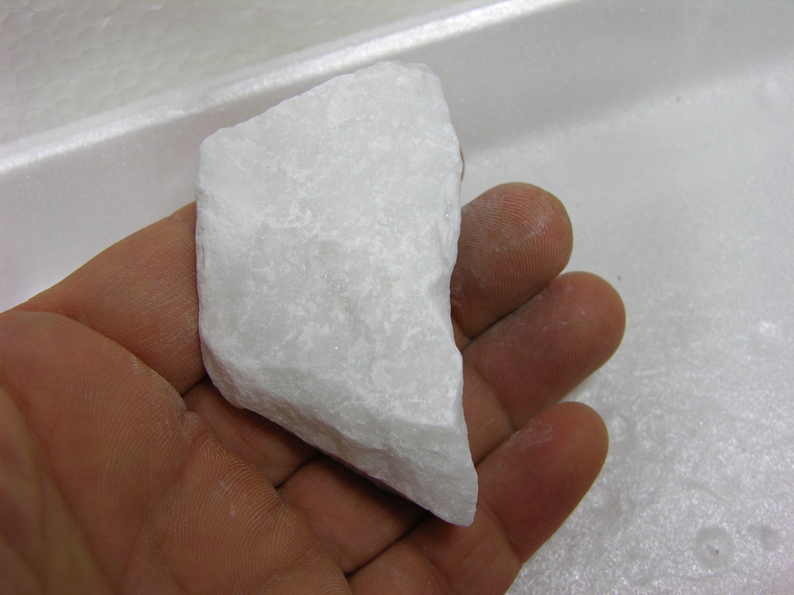#4 China 70.00g 100% Natural Rough Raw Uncut White Jade Specimen 2.50 oz 63.00mm