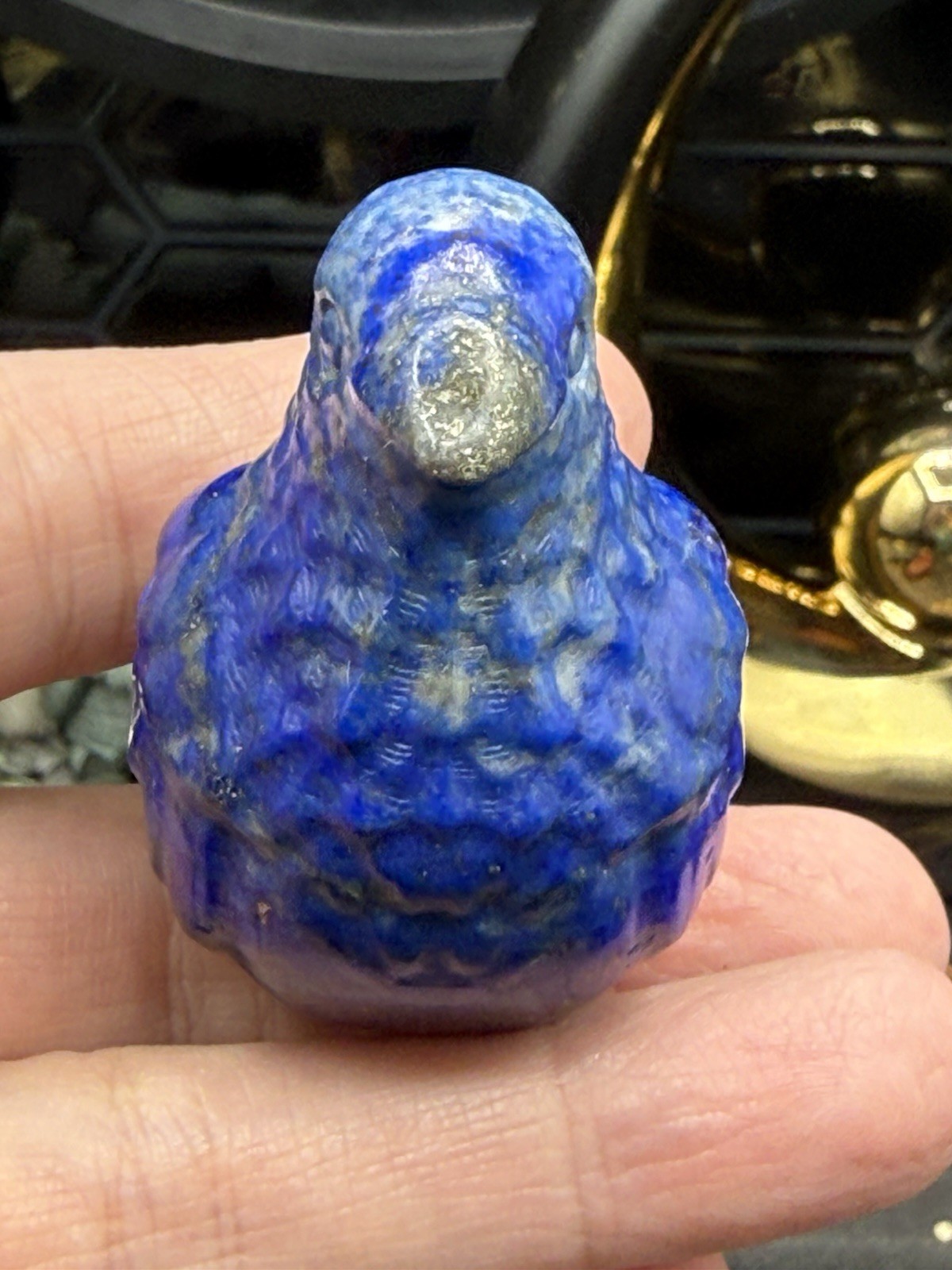 Natural Lapis Lazuli Trolleite Red Jasper carved Birds You choose Free shipping